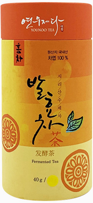 연우제다 하동 홍차 발효차 우홍 40g, 단품없음, 20g, 1개, 1개입