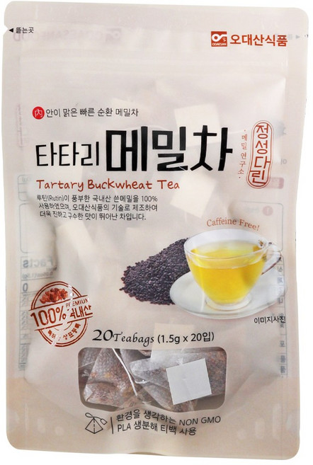 타타리 메밀차, 1.5g, 20개입, 1개