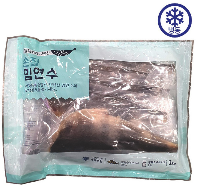 알래스카 손질 임연수, 1개, 1kg