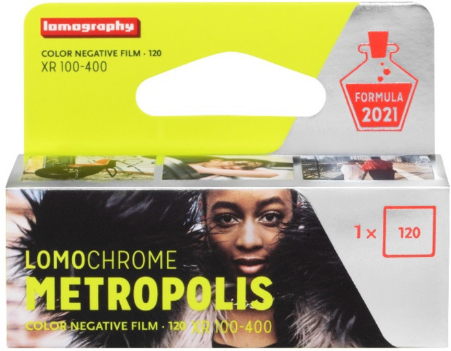 Lomography LomoChrome Metropolis 彩色負片 120 XR 100-400, 1個