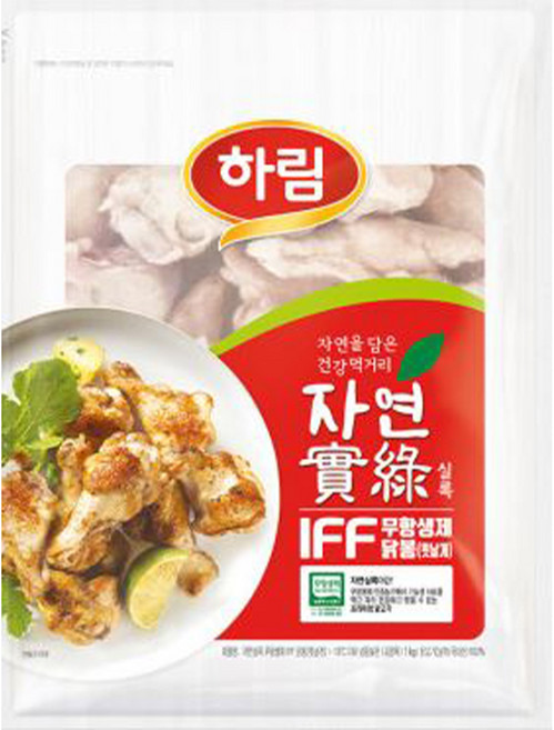 하림 IFF 닭 봉 1kg x 1봉, 1개