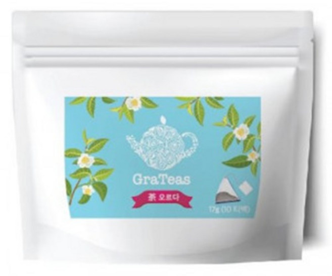 [식품명인 54호] 차오르다 (녹차+페퍼민트), 1개