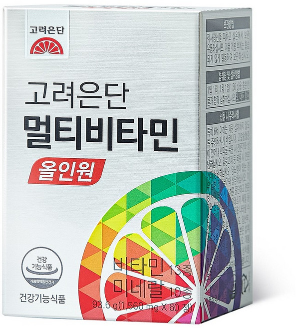 고려은단 멀티비타민, 60정, 1개