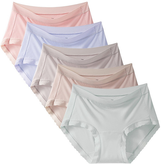 여성 하이웨이스트 고탄력 80수 모달 팬티 5개 3개