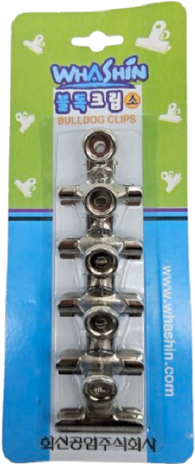 화신 불독크립(작은-소/중간-중/크기가 큰-대), 1개, 5개입, 작은