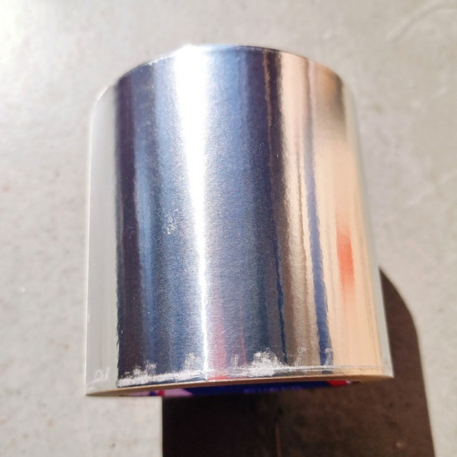 테이프 은박 알루미늄 단열 100x20 연통 난로 AL TAPE wis*597Te, 1개