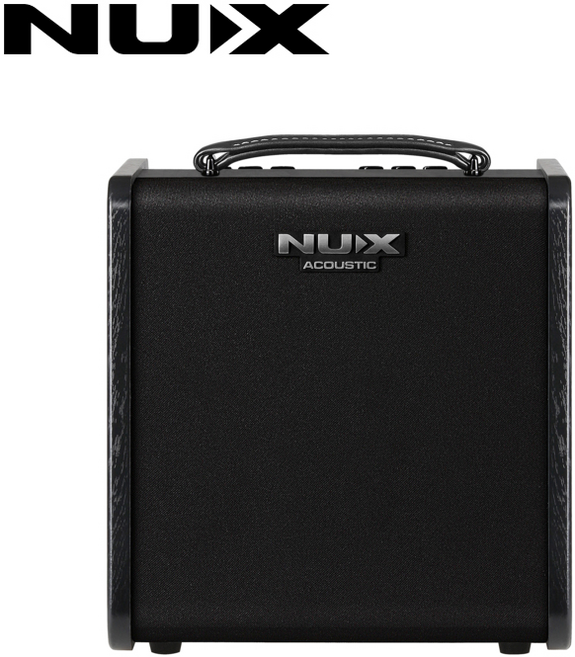 Nux AC60 뉴엑스 스테이지맨2 어쿠스틱 앰프 60W AC-60 기타케이블 포함, 1개