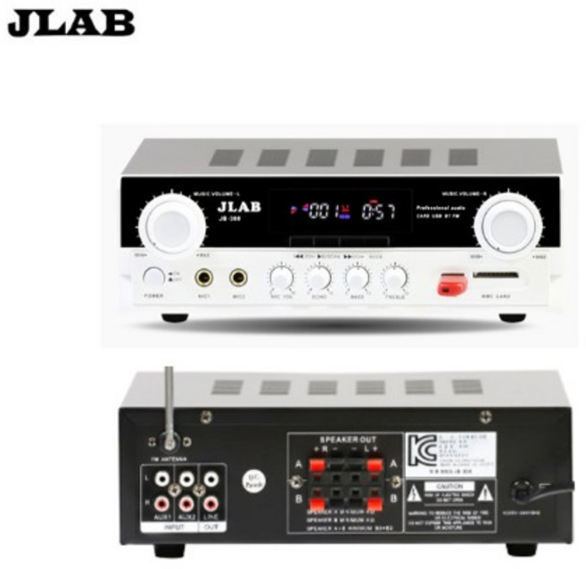 포장마차 카페 JLAB 300W 블루투스 미니앰프 JB-300