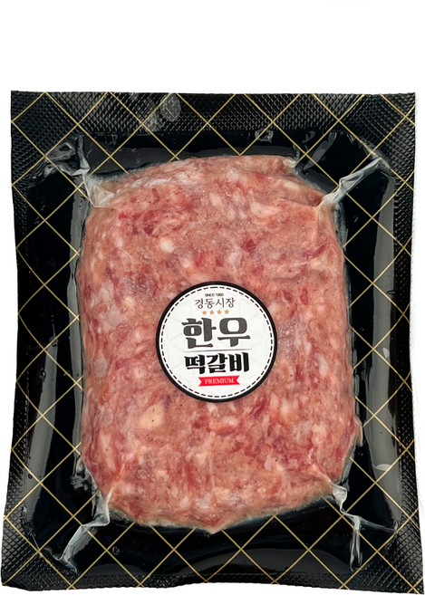 경동시장 한우떡갈비 스테이크 170g, 10개