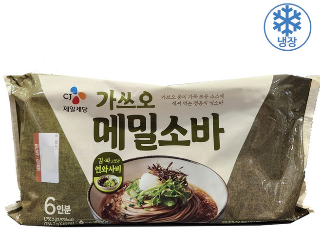 코스트코 CJ 가쓰오 메밀소바 1705g(6인분), 1.705kg, 1개