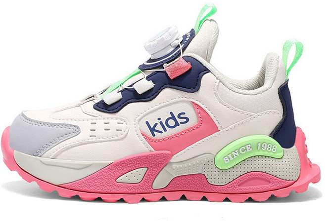 兒童運動鞋，女童輕底籃球鞋，休閒跑步鞋