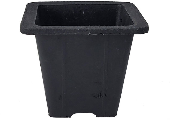 순희농장 고무 블루베리화분 일반형 흑색 600 x 330 원형 분갈이, 1개