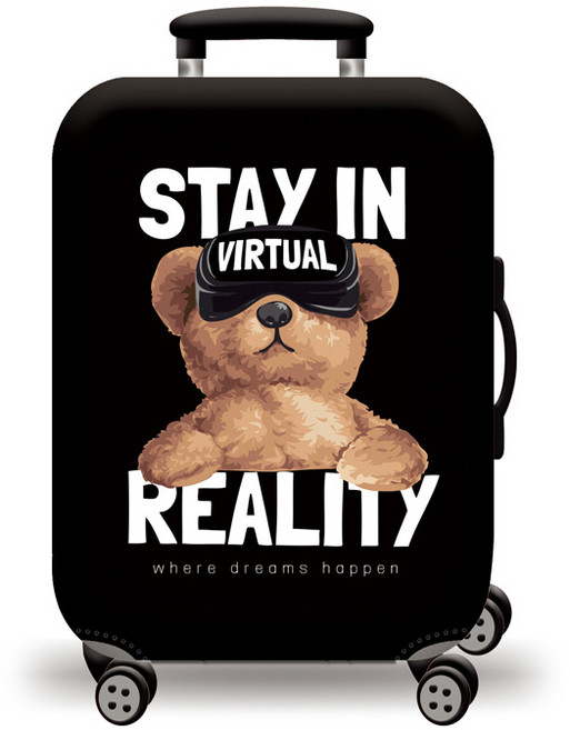 에이블리 베어 스판 캐리어 방수 커버 20 24 28 30 인치