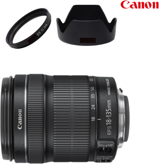 캐논 EF-S 18-135mm F3.5-5.6 STM 후드+휠타 포함, 캐논 EF-S 18-135mm F3.5-5.6 IS