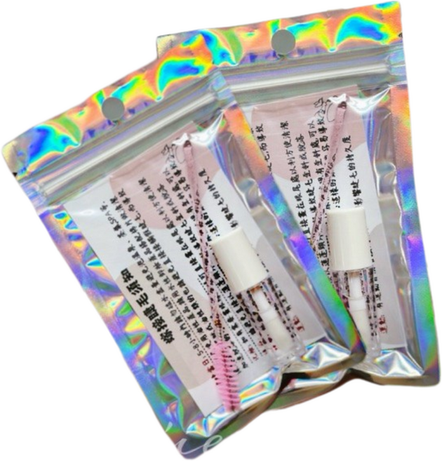 MINI版睫毛雨衣【美睫師熱銷必囤品】接睫毛護理套裝 角蛋白睫毛管理 小紅書款漫畫款睫毛定型, 1個, 【套裝】雨衣+睫毛梳+嫁接睫毛小卡