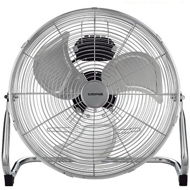 유로파크 20형(50cm) 대형 메탈 크롬 좌식 공업용 업소용 선풍기, 실버, EU-2020M