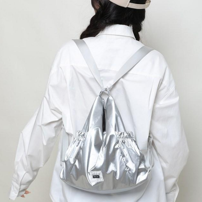 여성 4way 글램루프백 백팩 숄더백 겸용