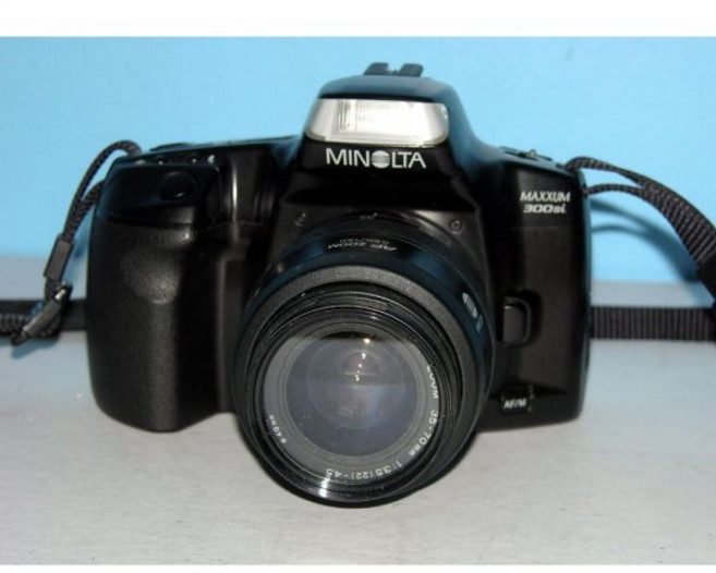 코니카 미놀타 맥스섬 300si 35MM SLR 필름 카메라 키트AF 줌 렌즈 포함 갱신, 코니카 미놀타 맥스엄 300si 35mm SLR 필름