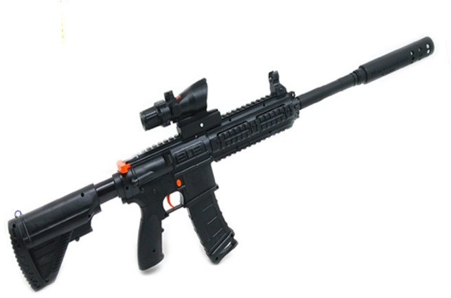 오르고 전동 수정탄 총 젤리탄 서바이벌, 전동건 HK416, 1개