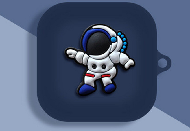 아임펄슨 샥즈 오픈핏 케이스 캐릭터 마리오 스누피 파우치 SHOKZ OPENFIT, OPTION A 우주인, 1개