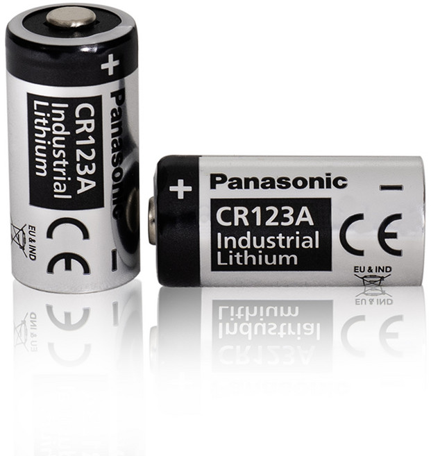 Panasonic CR123A 鋰電池, 2個, 1個裝
