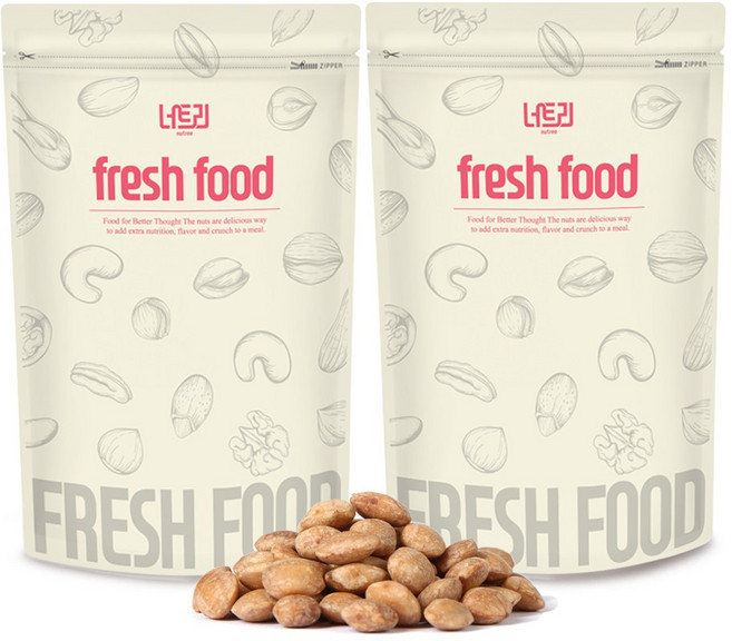 너트리 볶음사차인치 너트 500g x 2개
