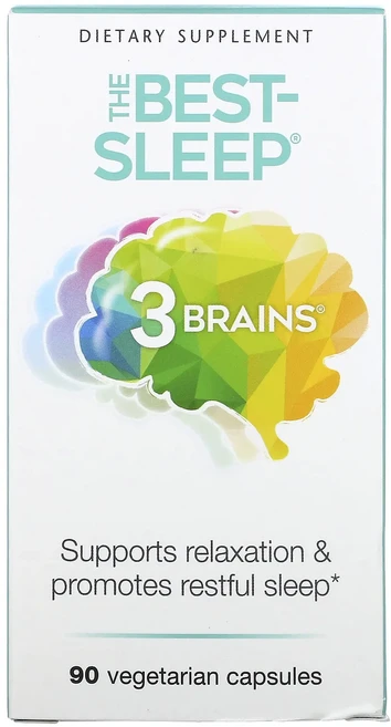 헁복하고 건강하세요 Natural Factors 3 Brains The Best-Sleep 베지 캡슐 90정 늘 챙기셔야합니다, NaturalFactors3BrainsTheBestSl, 1개 - 쿠팡
