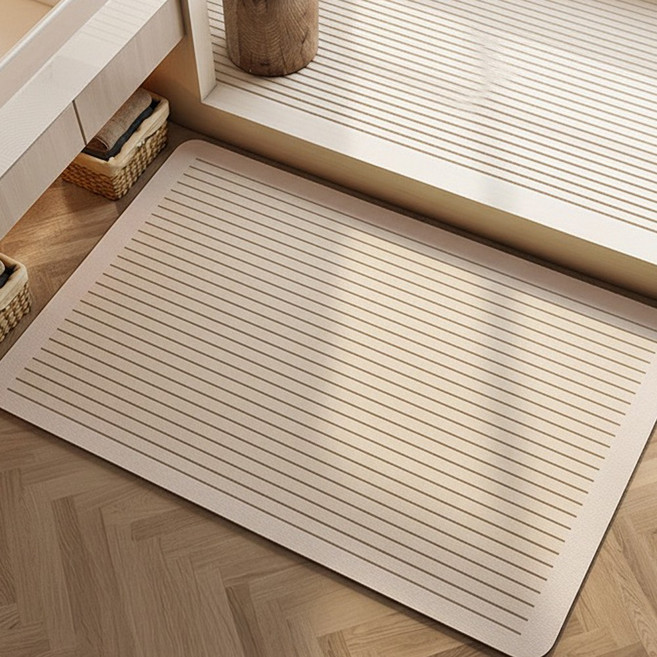 디심플 빨아쓰는 규조토 욕실 발매트, 1개