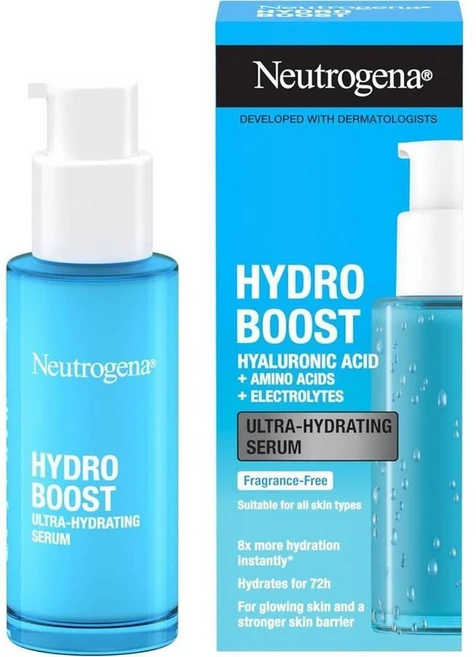 뉴트로지나 하이드로 부스트 울트라 하이드레이팅 세럼 Neutrogena Hydro Boost Ultra Hydrating Serum 30ml, 1개 - 쿠팡