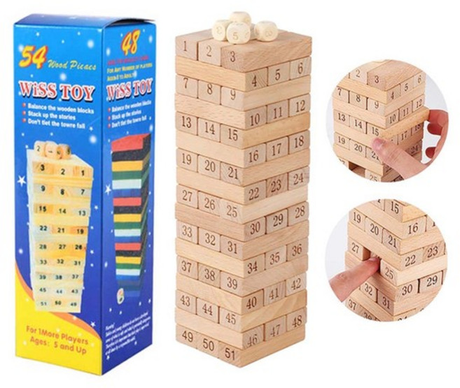 러브젠가 젠가 19금젠가 49금젠가 술게임 러브젠가49금 커플젠가 술자리게임 커플게임 18cm W086, 1개