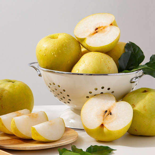 [더조은푸드] 당도좋은 황금배 그린시스 배, 1박스, 3kg 5-10과