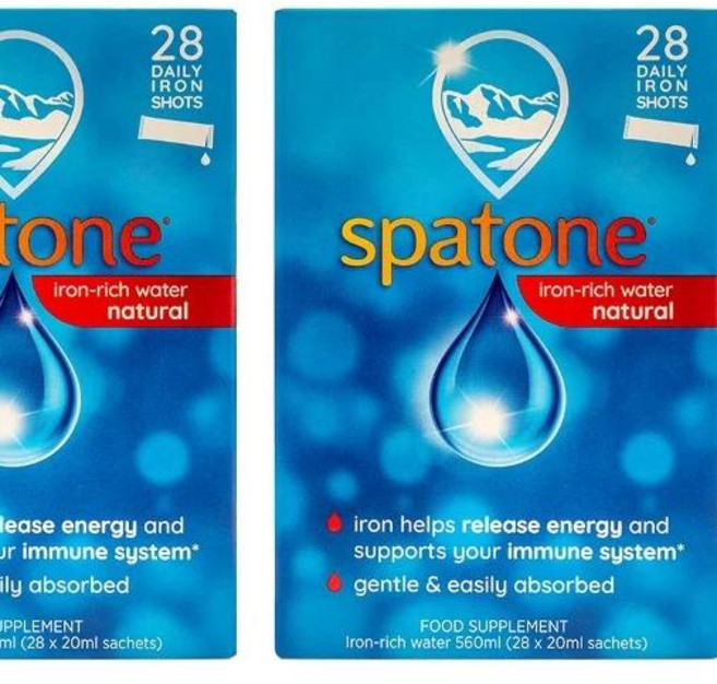 스파톤 천연 액상 철분 보충제 철분 풍부 물 사셰 오리지널 맛 (14 28 42 56 84 사셰)- Direct Delivery from UK, 4개