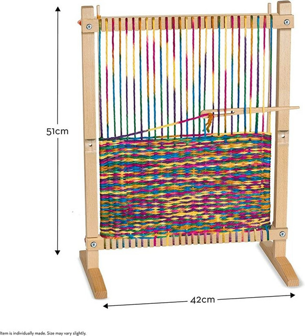 핸드위빙 직조틀 위빙틀 타피스트리 수편기, 책상용 직조기, 1개