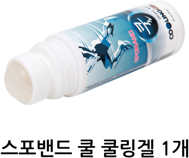 스포밴드쿨 쿨링겔 1개 바르는파스 마사지겔 롤타입