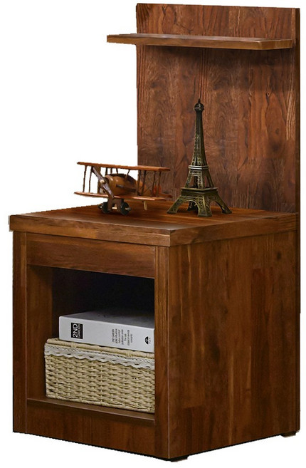 미코퍼니처 브리제 헤드형 침대 협탁, 멀바우