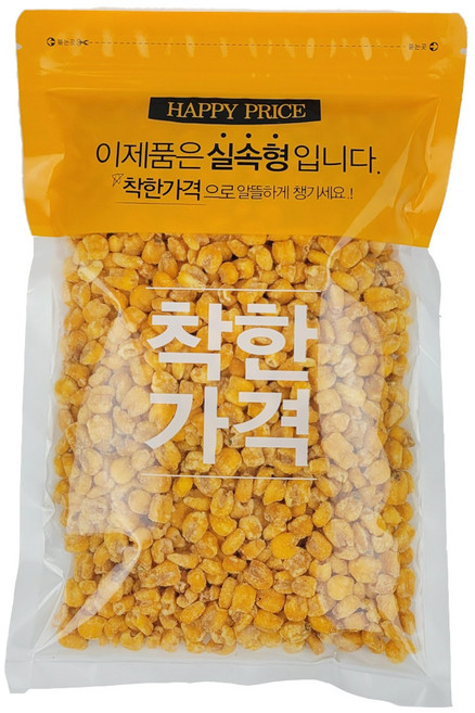 바삭바삭한 하모니콘 논두렁 밭두렁 옥수수콘 옥돌콘 스낵 안주, 400g, 1개