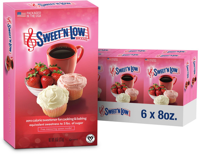 Sweet'N Low 제로 칼로리 감미료 사카린 함유 설 Sweet'N Low Zero-Calorie Sweetener Contains Saccharin Sugar Subs, 1개, 226g