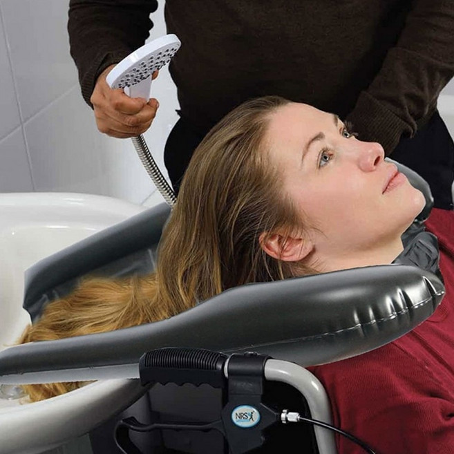 물빼는 이동식샴푸대 샴푸베드 세발기 머리감기 가정용샴푸대, 단일, 1개