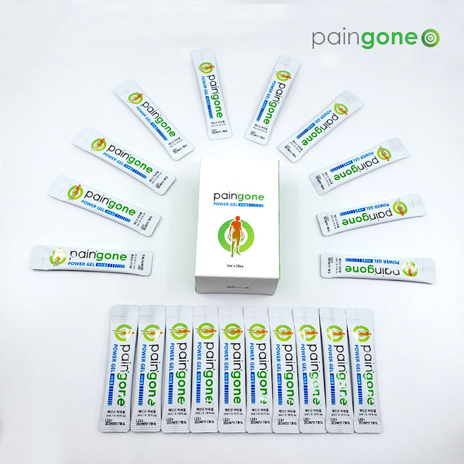 파우치형 페인곤 파워젤 스포츠크림 3ml X 20개입, 1개