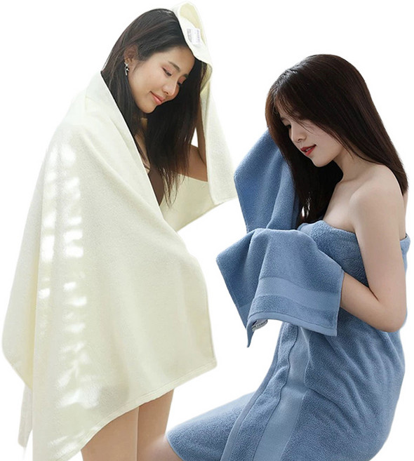 2장세트 워더미 소프트 대형수건 호텔 목욕수건 바스타올 비치타올 C3007, 1개