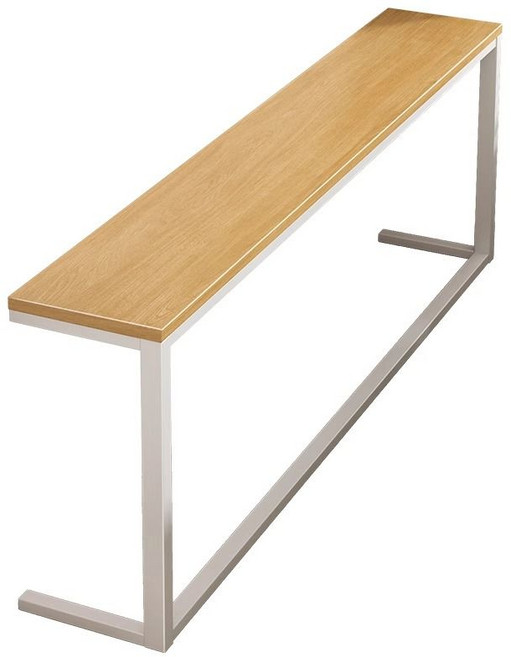 좁고 1600 틈새 선반 탁자 1800 긴 벽 슬림 1200 1400 창가 테이블 디귿자, E.길이160x너비20x높이80화이트프레임