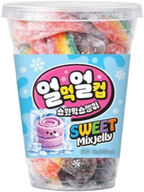 얼려먹는 젤리 얼먹얼컵 스윗믹스젤리, 5개, 180g