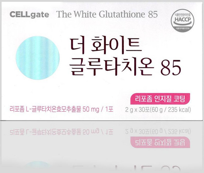 셀게이트 더 화이트 글루타치온85 분말형 리포좀 인지질코팅 30p, 4개, 60g