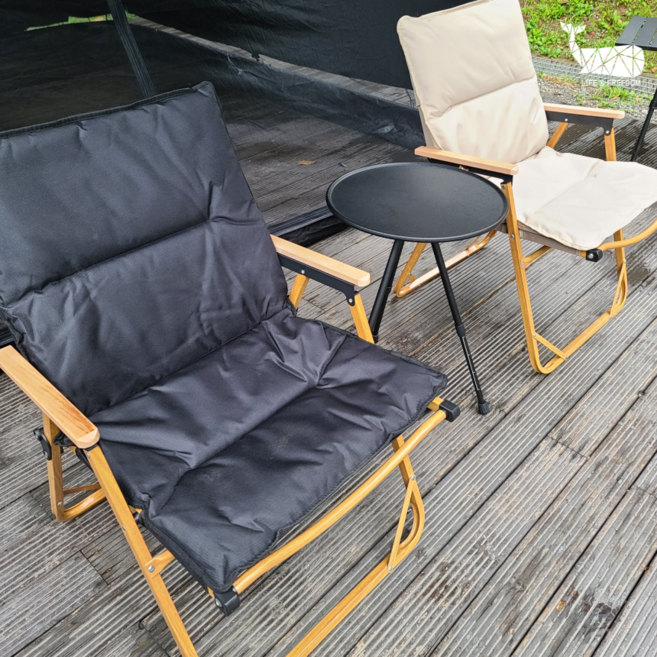 캠핑 의자 체어 커버 시트 천갈이 릴렉스체어 쿠션 커버, 1개, 1단, 체어쿠션커버/블랙(L)