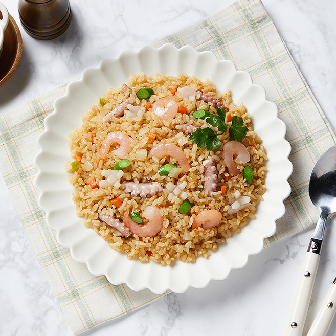 맛있는 한우물 해물 볶음밥, 2개, 300g