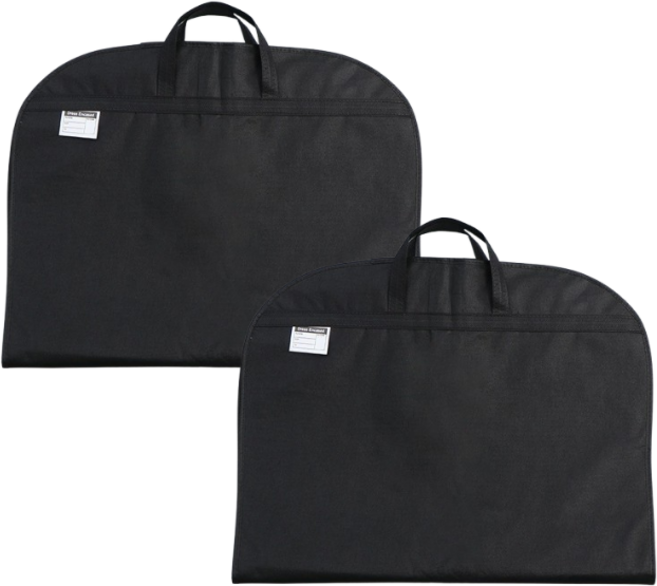정장가방 슈트케이스 출장 여행 휴대용 커버 수트 면접 취업, 2개, 1세트