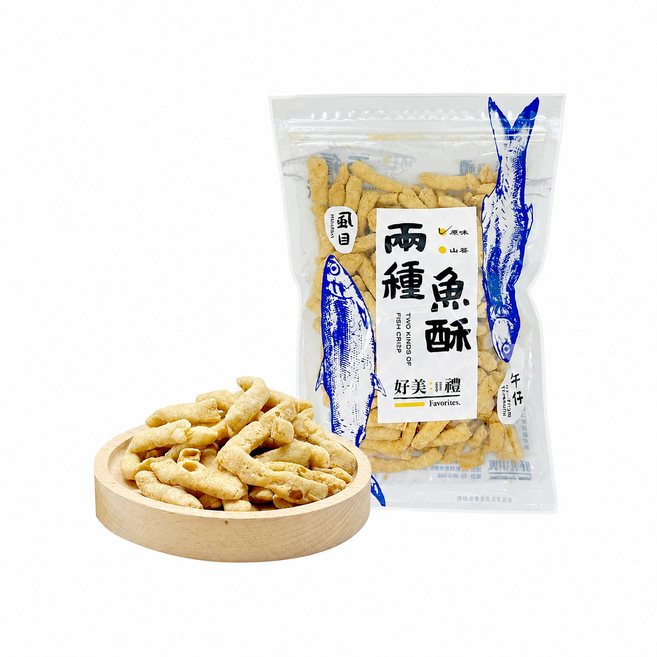 好美農漁產 兩種魚酥 山葵風味, 1個, 150g