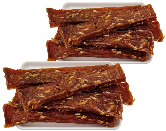 국내제작 유기농 오트밀 오리안심 블루베리로 만든 오블오트밀스틱 원기회복 다이어트에 좋은 강아지수제간식, 2개, 70g