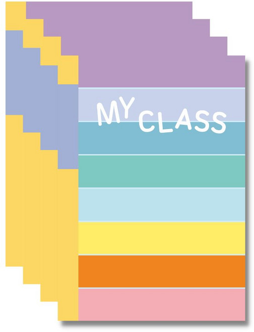 키즈바인더 초등 줄노트 배움노트 5권, 고학년, 옐로우5권