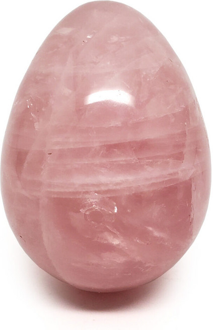 천연 장미수정 로즈쿼츠 에그 파워스톤 사랑의 석영 원석 3x4.5cm 54~60g